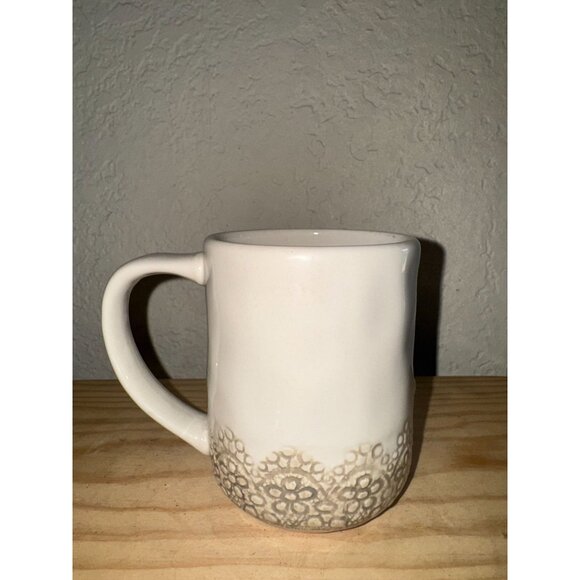 True Friends Ceramic Mug By Demdaco With Lace Pattern - Picture 2 of 5